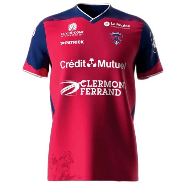 Thailande Maillot Clermont Domicile 2021-22 Rouge